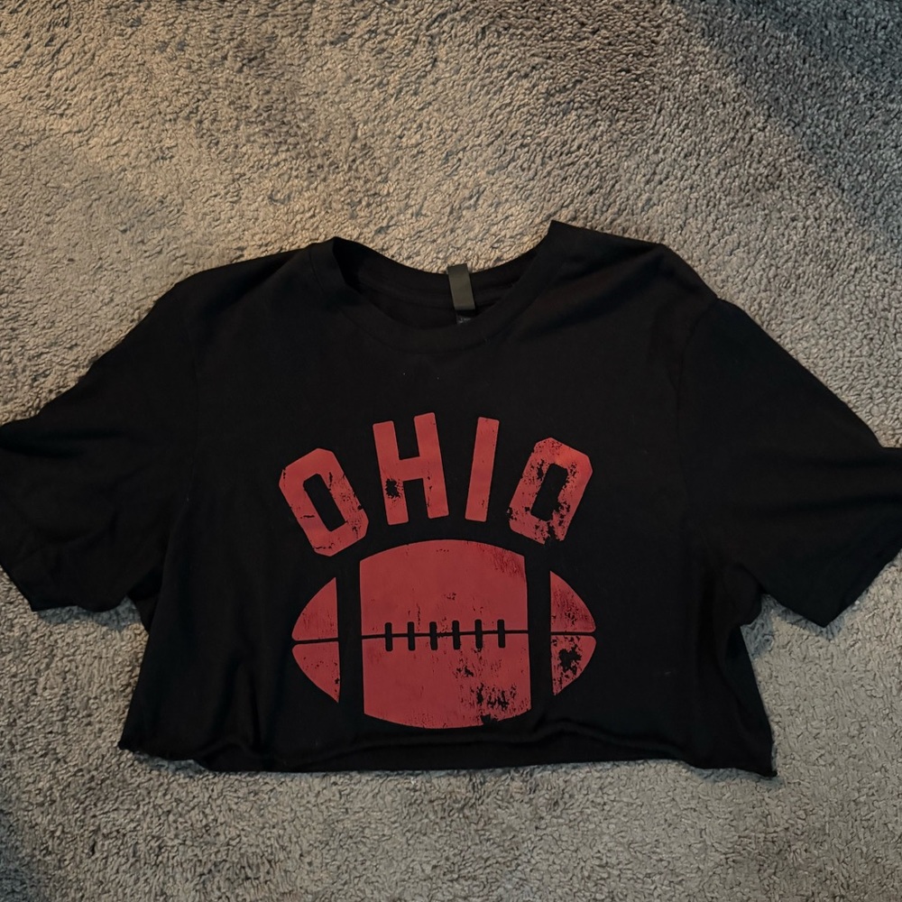 Ohio OSU football crop top